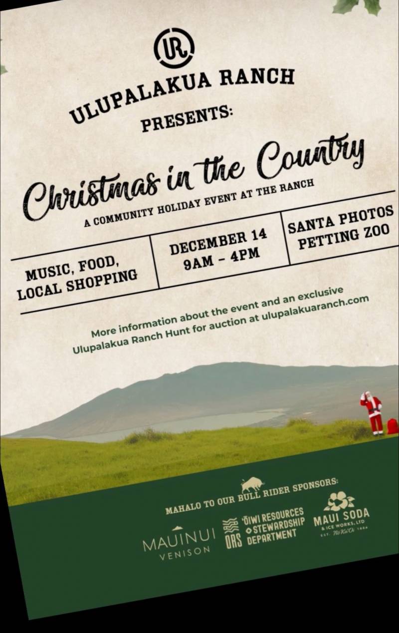 maui christmas in the country event